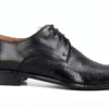 Chaussures homme Melvin Hamilton cuir main fabrication bleu-6