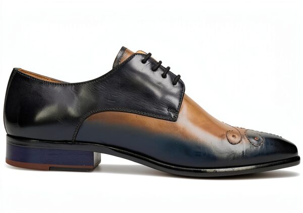 Chaussures Oxford Melvin Hamilton cuir veau pointu homme-1