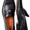 Chaussures femme Melvin Hamilton cuir main marron noir-5