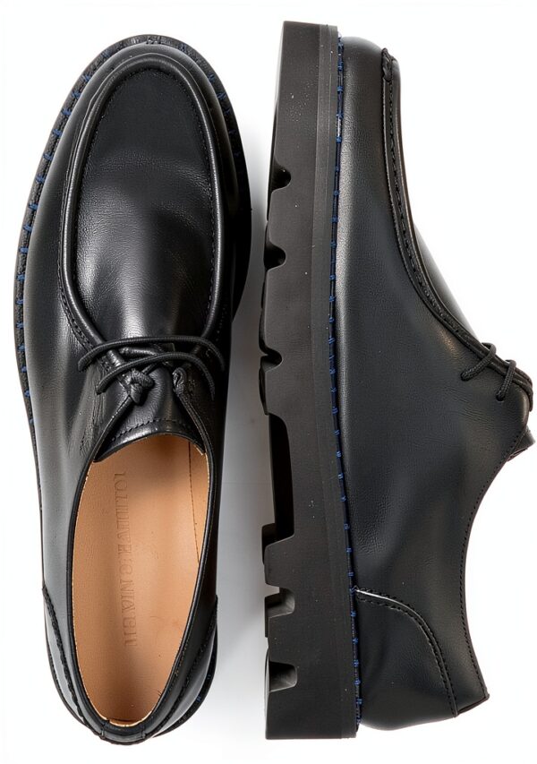 Chaussures Oxford Melvin Hamilton cuir vache semelle-5