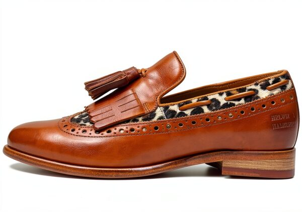 Chaussure femme Melvin Hamilton cuir veau main semelle cuir-0