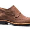Chaussures Melvin Hamilton cuir main homme gris bleu-1