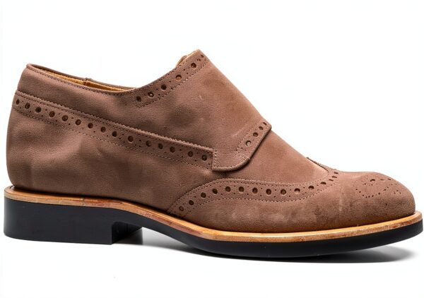 Chaussures Melvin Hamilton cuir main homme gris bleu-1