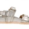 Chaussures femme Melvin Hamilton cuir main argenté marron-1