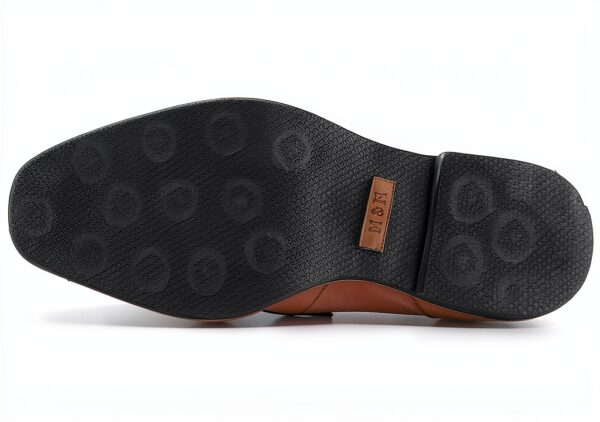 Chaussures homme Melvin Hamilton cuir main taille marron-4