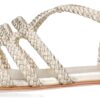 Chaussures femme Melvin Hamilton cuir main argenté or-2