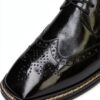 Chaussures Oxford Homme Melvin Hamilton Cuir Fait Main Noir-4