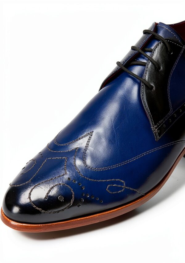 Chaussures Melvin Hamilton cuir veau pointues homme-4