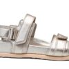 Chaussures femme Melvin Hamilton cuir main argenté marron-6