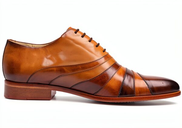 Chaussures Melvin Hamilton cuir véritable lacets homme-1