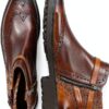 Chaussures femme Melvin Hamilton cuir main semelle-5