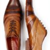Chaussures Melvin Hamilton cuir véritable lacets homme-5