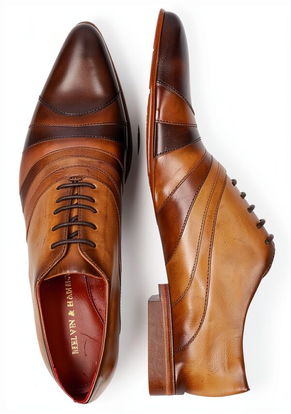 Chaussures Melvin Hamilton cuir véritable lacets homme-5