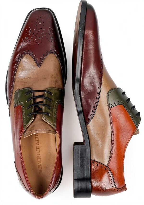Chaussures Homme Melvin Hamilton Cuir Multicolore Pointes-5