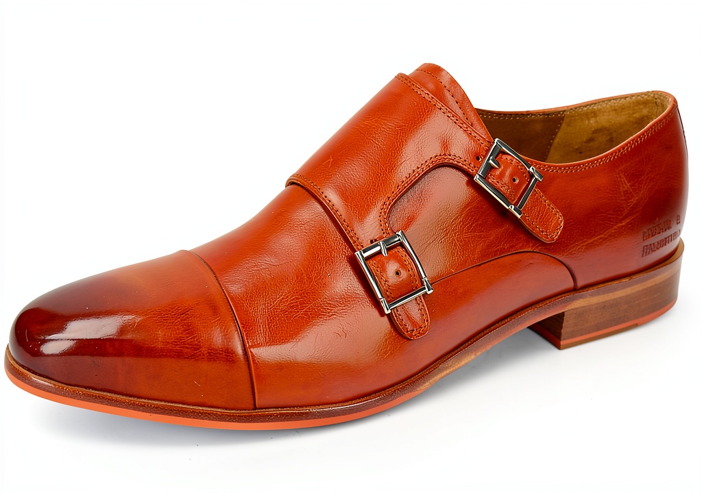 Chaussures Melvin Hamilton en cuir de veau sur fond neutre