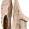 Bottes femme Melvin Hamilton cuir main talon plat beige-5