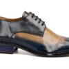 Chaussures Oxford Melvin Hamilton cuir veau pointu homme-7