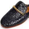 Mules Melvin Hamilton Rose Cuir Fabriquées à la Main Femme-4