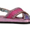 Chaussures femme Melvin Hamilton cuir main multicolore-1