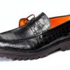 Chaussures Oxford Melvin Hamilton cuir main homme noir vert-0