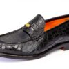 Chaussures femme Melvin Hamilton cuir main marron noir-0