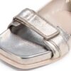 Chaussures femme Melvin Hamilton cuir main argenté marron-4