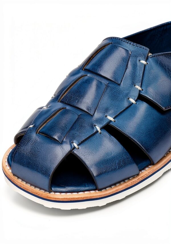 Sandales homme Melvin Hamilton cuir veau semelle gomme-4