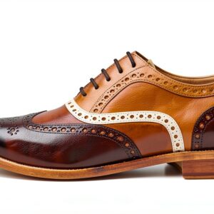 Chaussures Oxford Melvin Hamilton cuir main homme marron-0