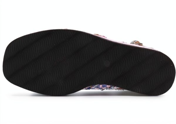 Chaussures femme Melvin Hamilton cuir main multicolore-3