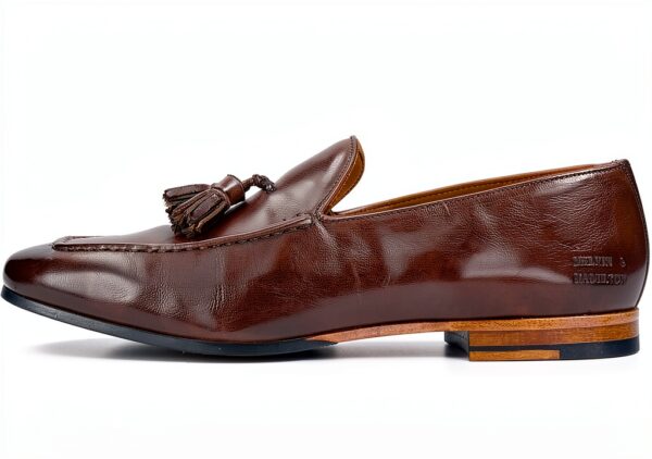 Chaussures bateau Melvin Hamilton cuir veau semelle gomme-2