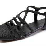 Melvin Hamilton Sandales Femme Cuir Main Semelle Gomme Noir-0