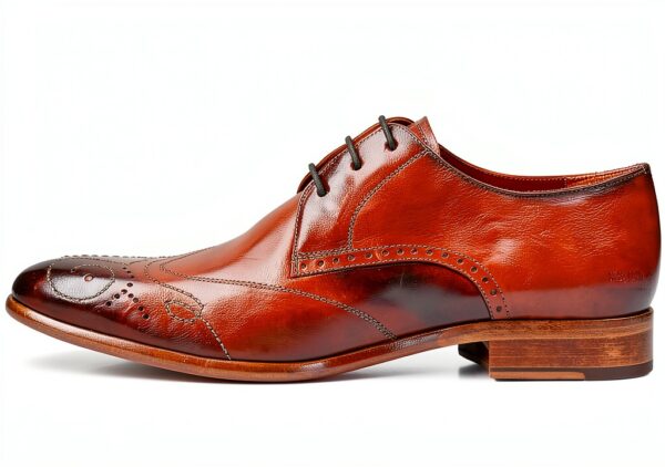 Chaussures Melvin Hamilton cuir veau pointues homme noir-2