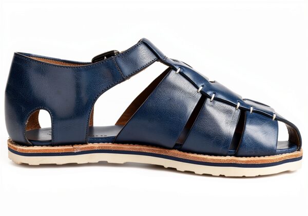 Sandales homme Melvin Hamilton cuir veau semelle gomme-1