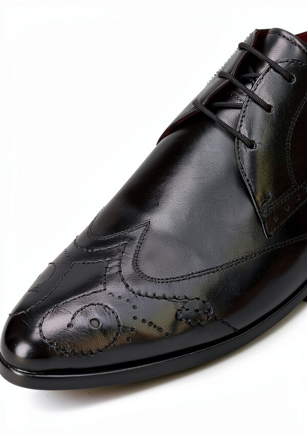 Chaussures en cuir Melvin Hamilton Oxford homme main-4