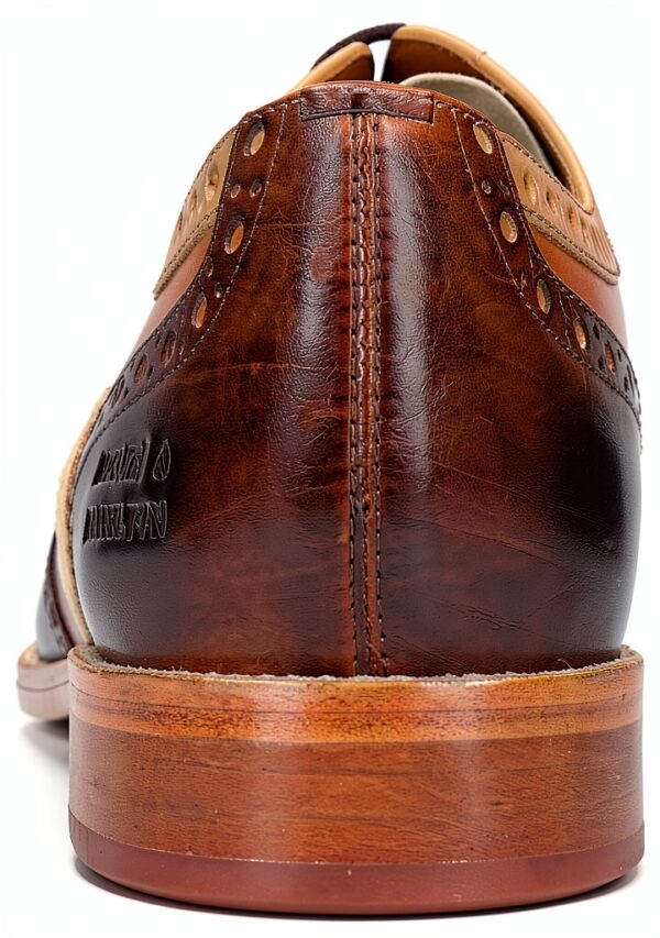 Chaussures Oxford Melvin Hamilton cuir main homme marron-3
