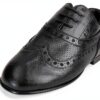 Chaussures femme Melvin Hamilton cuir main talon plat-4