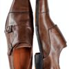 Chaussures Melvin Hamilton cuir main homme mocassins gris-5