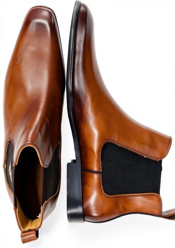 Chaussures homme Melvin Hamilton cuir main semelle-4