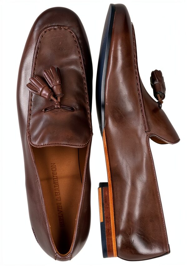 Chaussures bateau Melvin Hamilton cuir veau semelle gomme-5