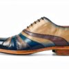 Chaussures Melvin Hamilton cuir veau pointues homme marron-1