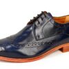 Chaussures Homme Melvin Hamilton Cuir Veau Semelle Gomme-0