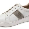 Chaussures Melvin Hamilton Femme Cuir Blanc Semelle-0