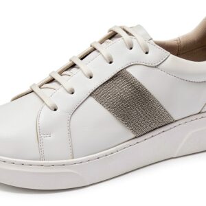 Chaussures Melvin Hamilton Femme Cuir Blanc Semelle-0