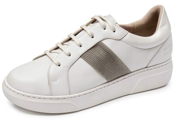 Chaussures Melvin Hamilton Femme Cuir Blanc Semelle-0