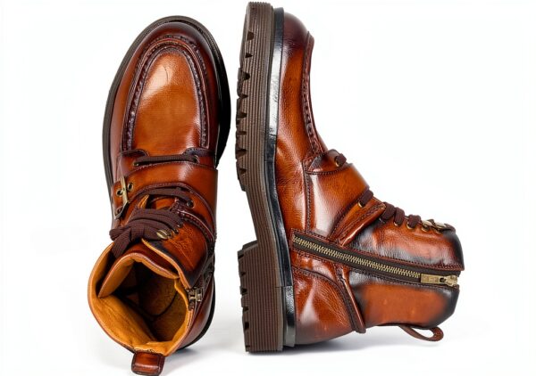 Bottes homme Melvin Hamilton cuir main usage quotidien-5
