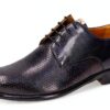 Chaussures homme Melvin Hamilton cuir main fabrication bleu-0