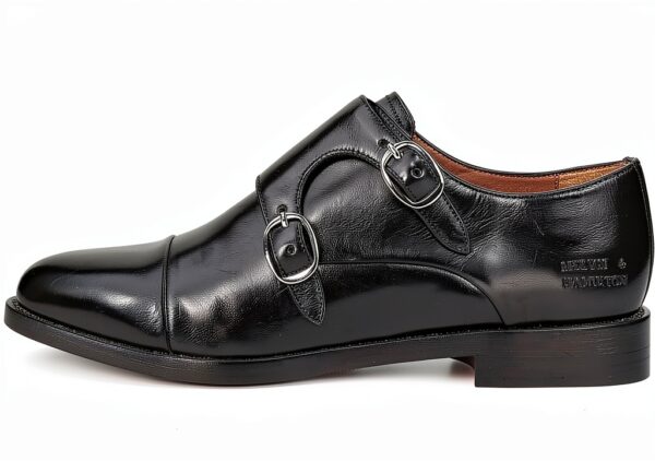 Chaussures Melvin Hamilton cuir main femme bateau rose-2
