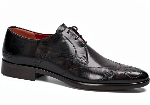 Chaussures en cuir Melvin Hamilton Oxford homme main-1