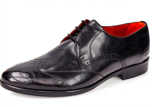 Chaussures en cuir Melvin Hamilton Oxford homme main-0