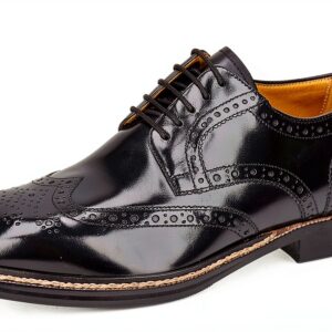 Chaussures Oxford Homme Melvin Hamilton Cuir Fait Main Noir-0